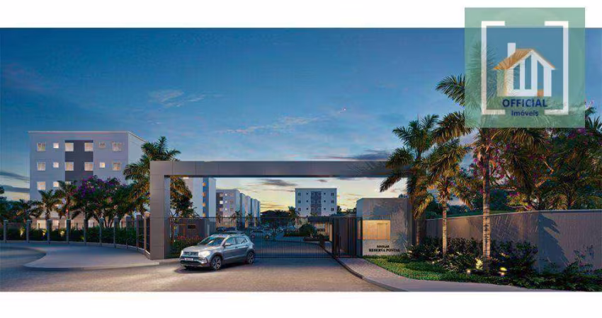 Apartamento com 2 dormitórios para alugar, 48 m² por R$ 2.221,00/ano - Pontal Oceânico - Rio de Janeiro/RJ