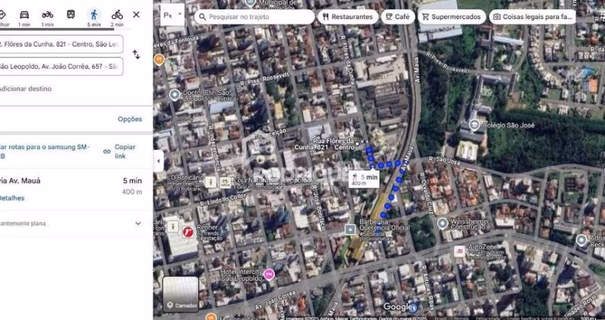 Terreno à venda na Rua Flores da Cunha, 821, Centro, São Leopoldo