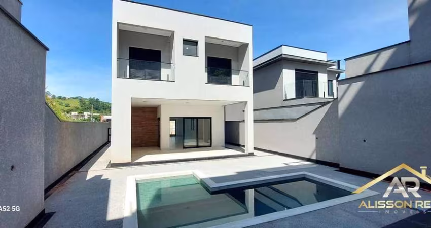 Casa nova NEW VILLE, 4 Suítes, 4 vagas e 358m². Suru - Santana Parnaíba.