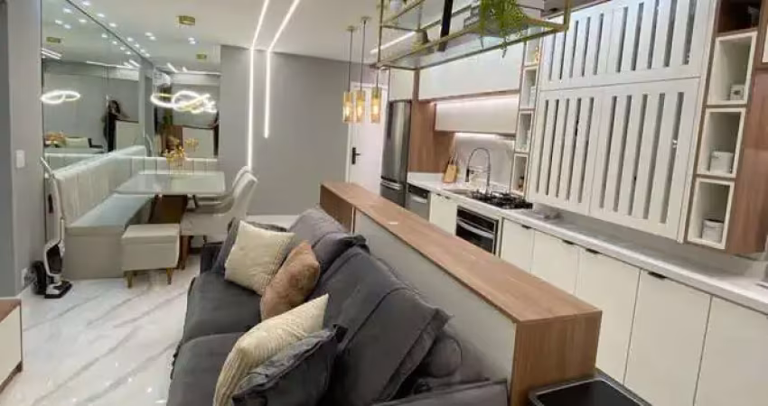 Belíssimo apto mobiliado de 55m², 2 quartos, 1 suíte, 1 vaga - osasco - sp.