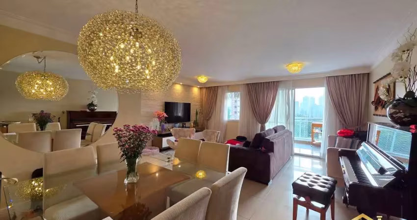 Lindo apto de 128m², 3 quartos, 1 suíte, 2 vagas no são francisco - sp.