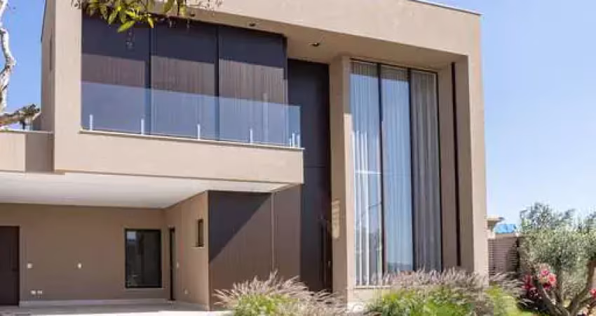 Belíssima casa moderna com 450m², 4 suítes, 4 vagas, piscina em alphaville.