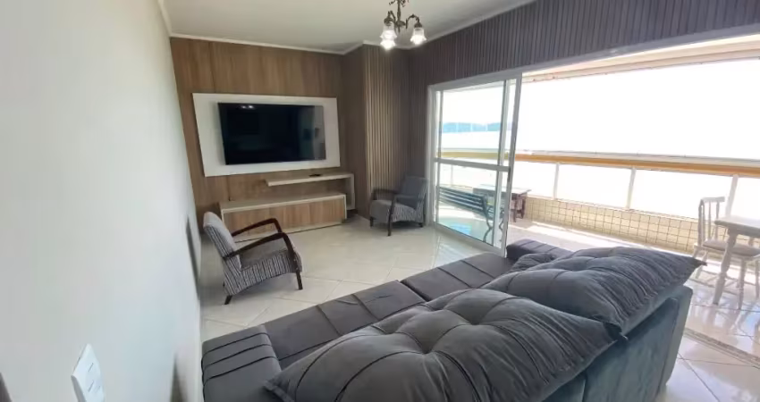 Apartamento 3 suítes 2 vagas frente mar na aviação - praia grande