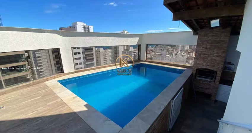 Apartamento para venda em guarujá, vila alzira, 3 dormitórios, 1 suíte, 4 banheiros, 2 vagas