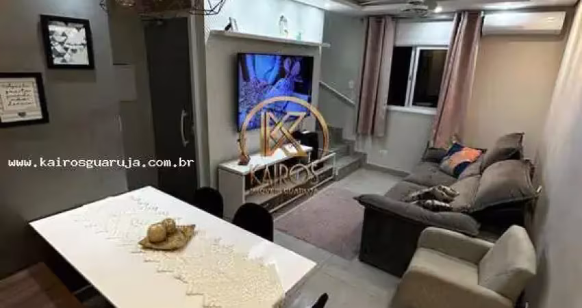 Triplex para venda em guarujá, vila alice (vicente de carvalho), 2 dormitórios, 1 suíte, 3 banheiros, 2 vagas