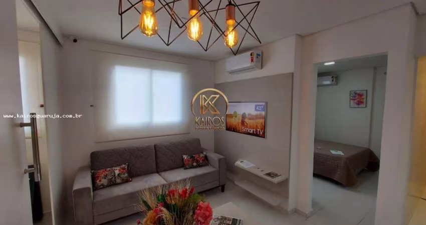 Apartamento para Venda em Guarujá, JARDIM DOS PASSAROS, 1 dormitório, 1 banheiro, 1 vaga