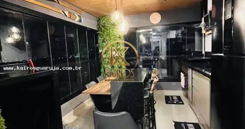 Apartamento para venda em guarujá, enseada, 2 dormitórios, 1 suíte, 2 banheiros, 1 vaga