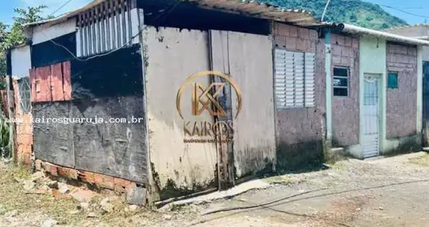 Casa para venda em guarujá, vila nova, 1 dormitório, 1 banheiro, 1 vaga