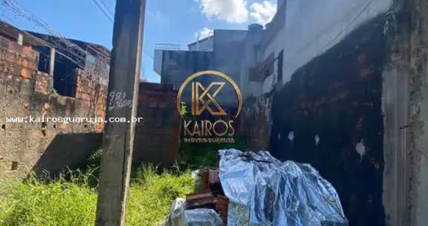 Terreno à venda no Jardim Virgínia, Guarujá 