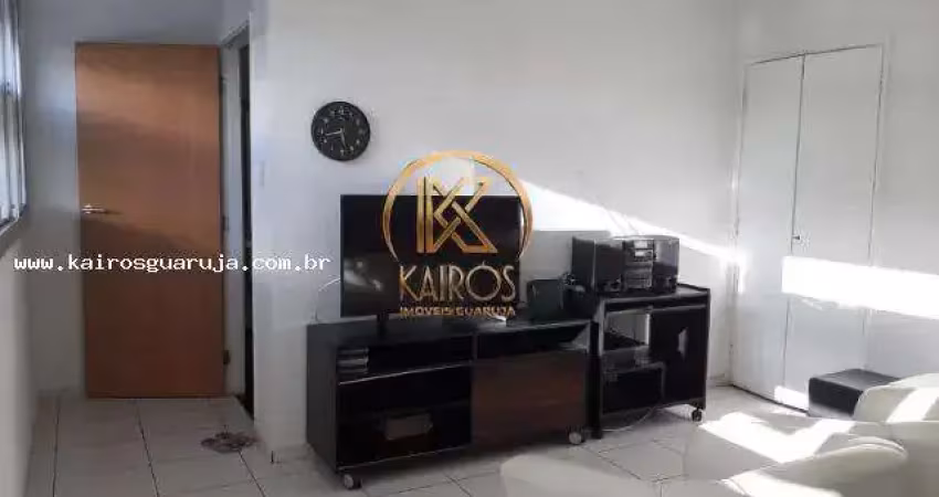 Apartamento para venda em santos, pompéia, 2 dormitórios, 2 banheiros, 1 vaga