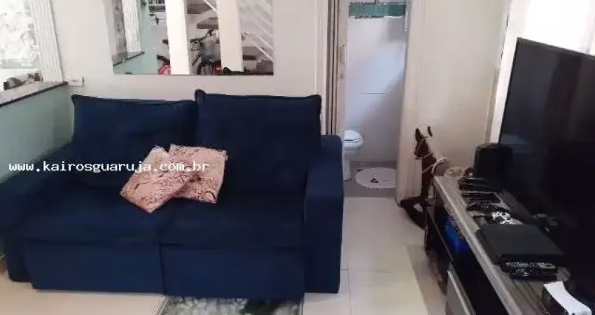 Sobrado para venda em guarujá, enseada, 2 dormitórios, 2 banheiros, 1 vaga
