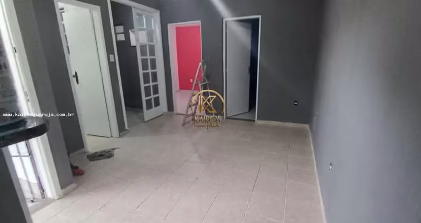 Casa para venda em guarujá, jardim santana (vicente de carvalho), 2 dormitórios, 1 banheiro, 1 vaga