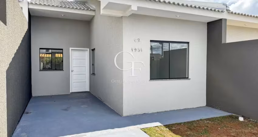 Casa em condomínio fechado com 2 quartos à venda no Nova Rússia, Ponta Grossa 