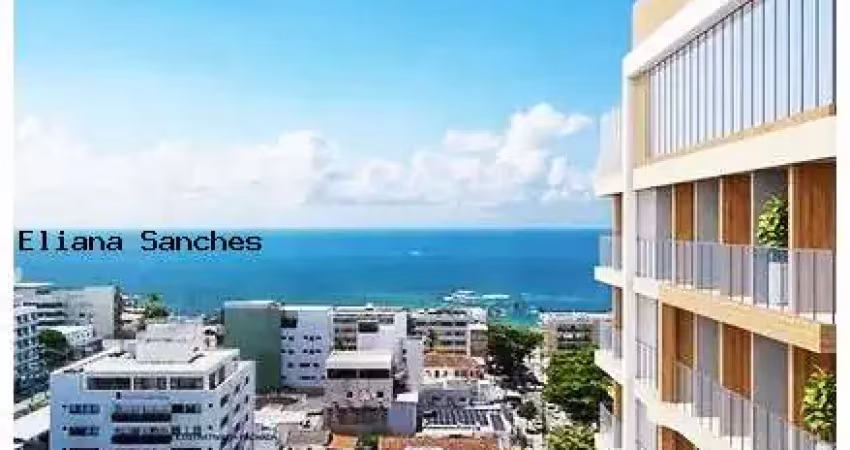 Apartamento para venda em salvador, ondina, 1 dormitório, 1 suíte, 1 banheiro, 1 vaga