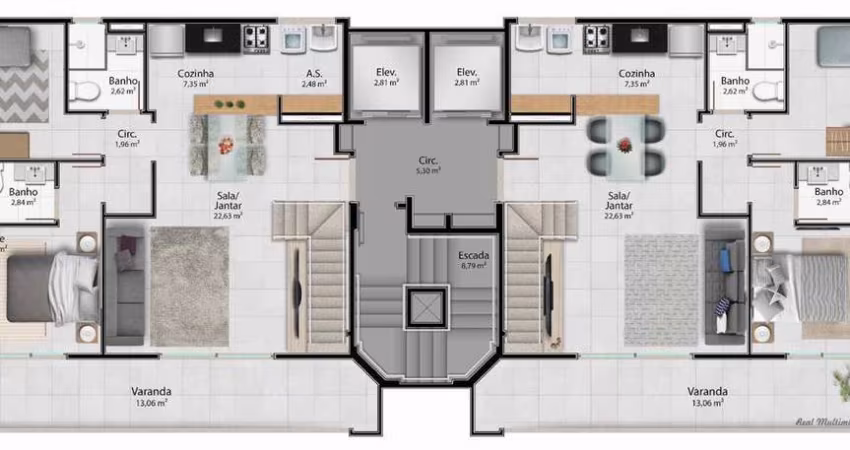 Apartamento em Jardim Camburi - Vitória ES