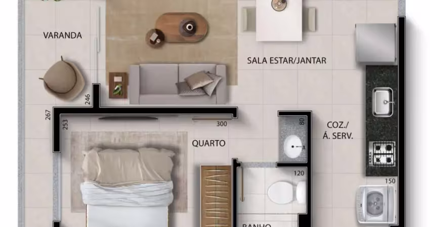 Apartamento em coqueiral de itaparica - vila velha es
