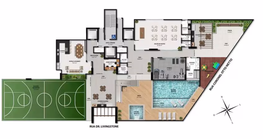 Apartamento com 2 quartos à venda na Rua Coronel Otto Netto, Jockey de Itaparica, Vila Velha
