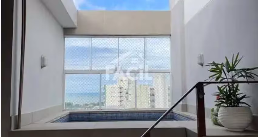 Locação - cobertura mobiliada com vista para o mar – jd camburi