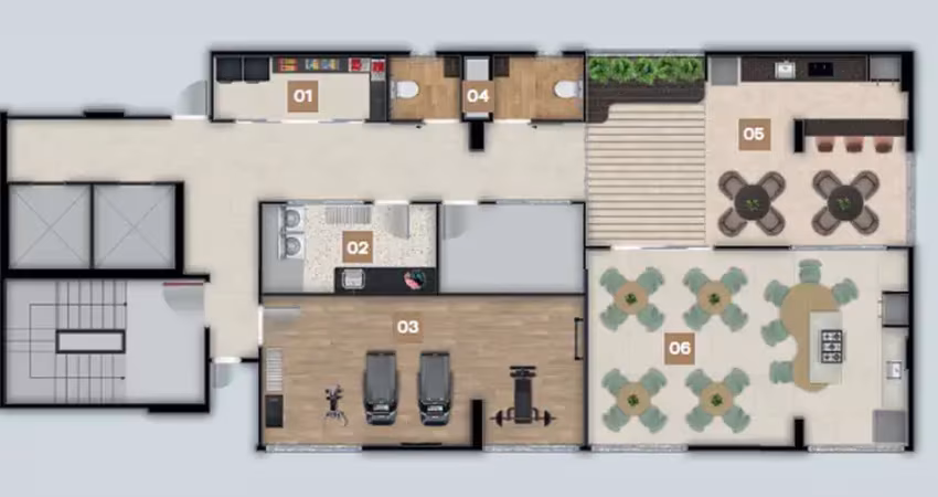 Apartamento com 1 quarto à venda na Rodovia do Sol, Praia de Itaparica, Vila Velha