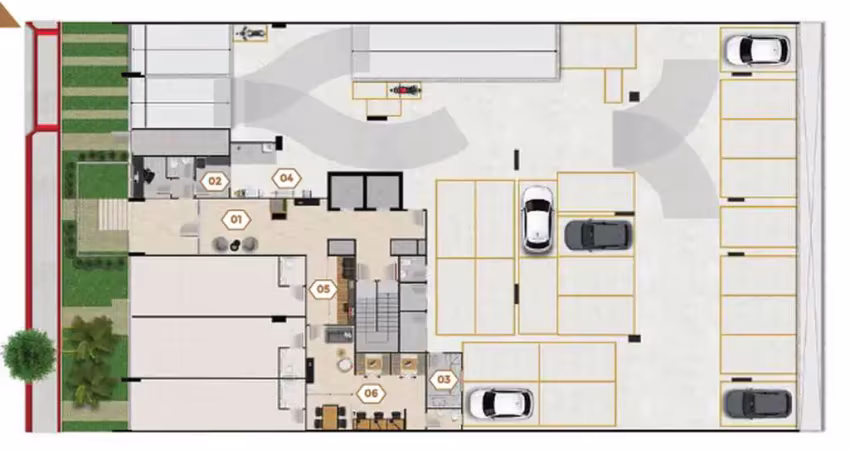 Apartamento com 2 quartos à venda na Avenida Saturnino Rangel Mauro, Praia de Itaparica, Vila Velha