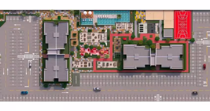 Apartamento com 2 quartos à venda na Avenida Santa Luzia, Vila Nascente, Campo Grande
