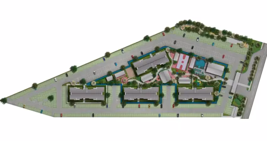 Apartamento com 3 quartos à venda na Avenida Doutor Paulo Adolfo Bernard, Vivendas do Parque, Campo Grande