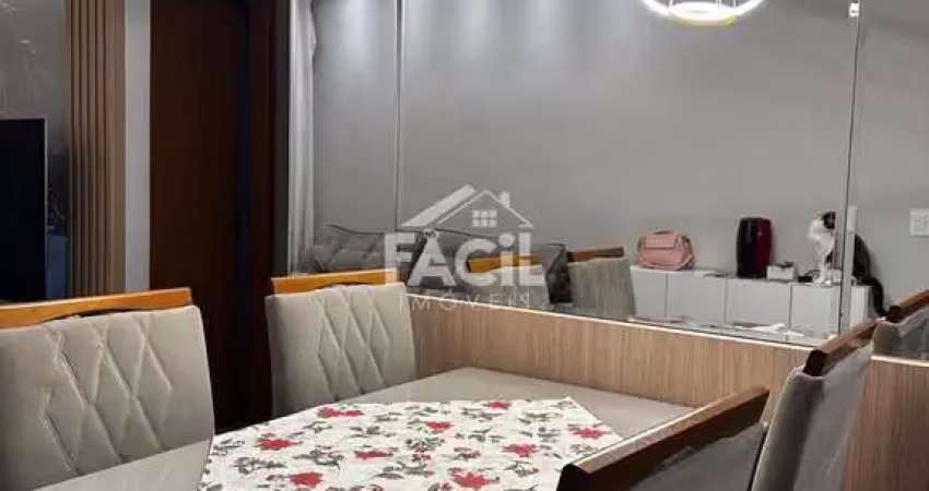 Apartamento decorado com varanda gourmet em jardim guadalajara – 2 quartos