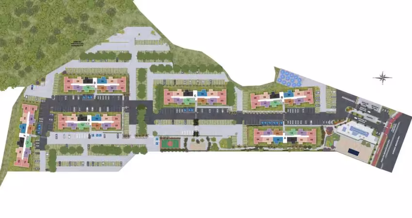 Apartamento com 1 quarto à venda na Avenida Meridional, Praia de Bicanga, Serra