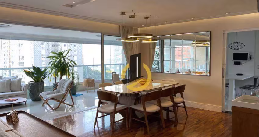 Apartamento à venda no condomínio plaza mayor - 240m² - 4 suítes - varanda gourmet - 4 vagas - no ipiranga