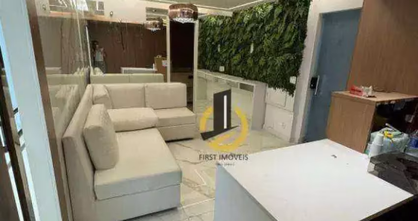 Sala comercial à venda no metropolitan offices - 92m² - 2 salas unidas - copa - varanda - 2 banheiros