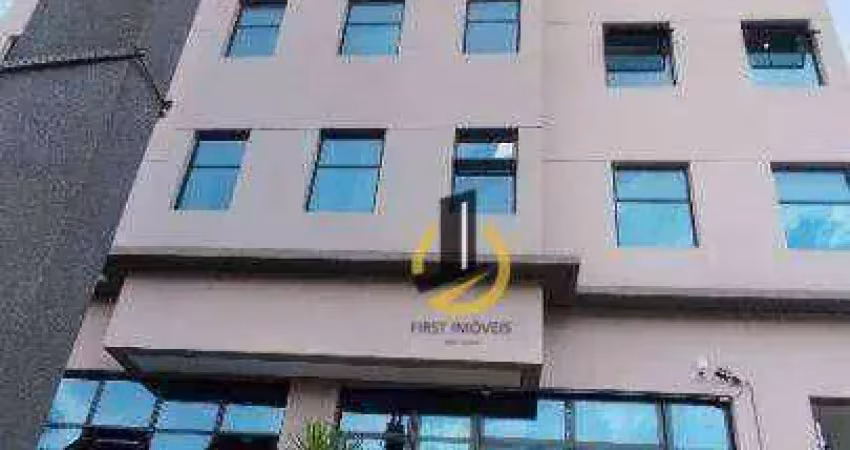 Sala comercial à venda no edifício bela vista - 33m² - 1 banheiro - 1 vaga - no jardim bela vista - santo andré