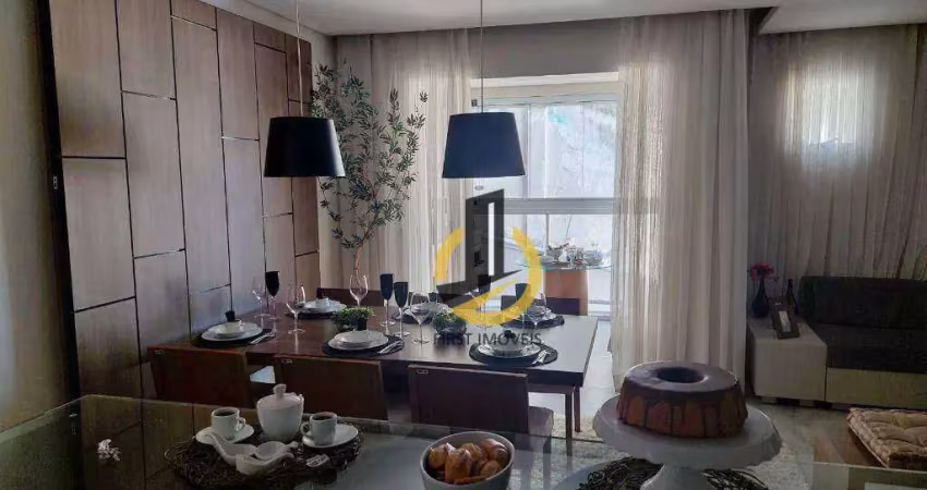 Apartamento à venda no condomínio residencial unique - 54m² - 1 dormitório - 1 vaga de garagem coberta - varanda - em são bernardo do campo