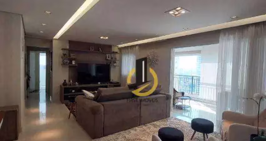 Apartamento à venda no condomínio auge - 147m² - 3 suítes - varanda com churrasqueira - 2 vagas - em são bernardo do campo