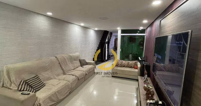 Sobrado à venda - 250m² - 3 dormitórios (1 suíte) - 3 banheiros - 4 vagas - em Santo André