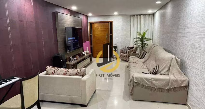 Sobrado à venda - 250m² - 3 dormitórios (1 suíte) - 3 banheiros - 4 vagas - em santo andré