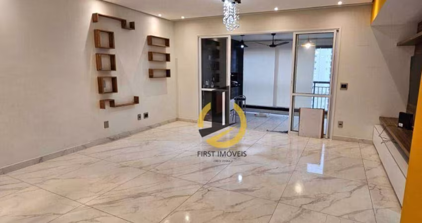 Apartamento à venda no Edifício Royale Merit - 126m² - 3 suítes - Varanda gourmet- 2 vagas - em Santo André