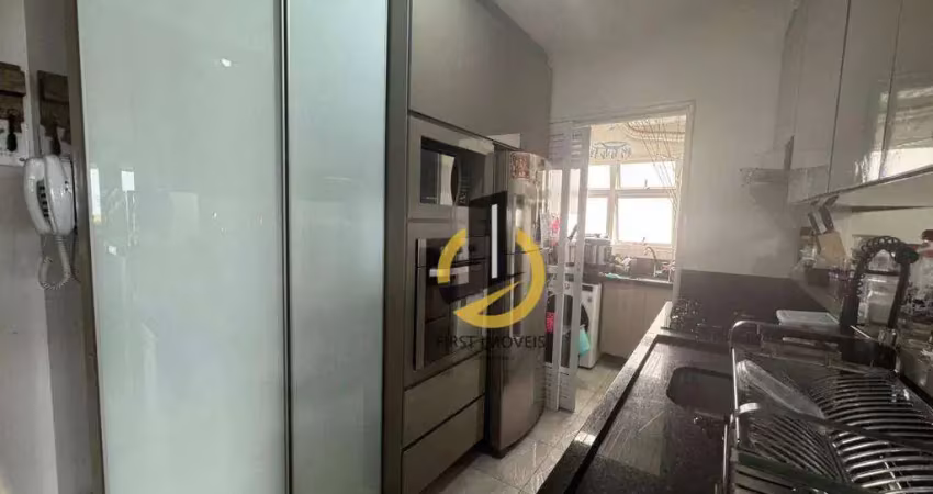 Apartamento à venda no condomínio arcádia resort - 80m² - 3 dormitórios (1 suíte) - varanda envidraçada - 1 vaga - em são bernardo do campo