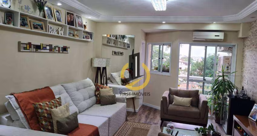 Apartamento à venda no Edifício Kaikoura - 3 dormitórios (2 suítes) - sacada - 3 vagas - em São Bernardo do Campo