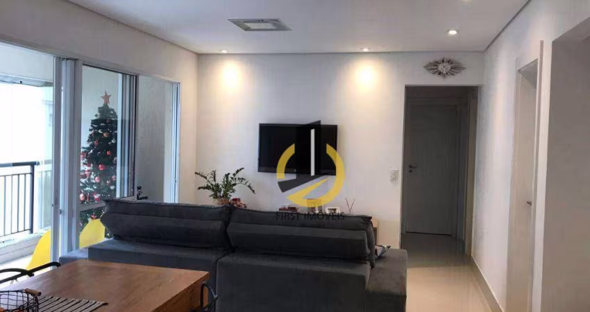 Apartamento à venda no Condomínio Auge Home Resort - 106m² - 3 dormitórios (1 suíte) - varanda com churrasqueira - 2 vagas - depósito - em SBC