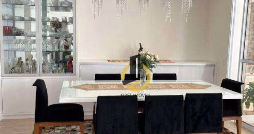 Apartamento à venda no Condomínio Domo Prime - 180m² - 4 dormitórios (2 suítes) - varanda gourmet envidraçada - ar condicionado - 3 vagas - em SBC