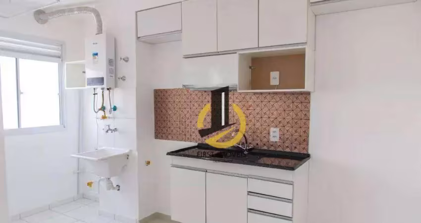 Apartamento à venda no condomínio aneri cambuci - 38m² - 1 dormitório - sala ampliada - 1 vaga