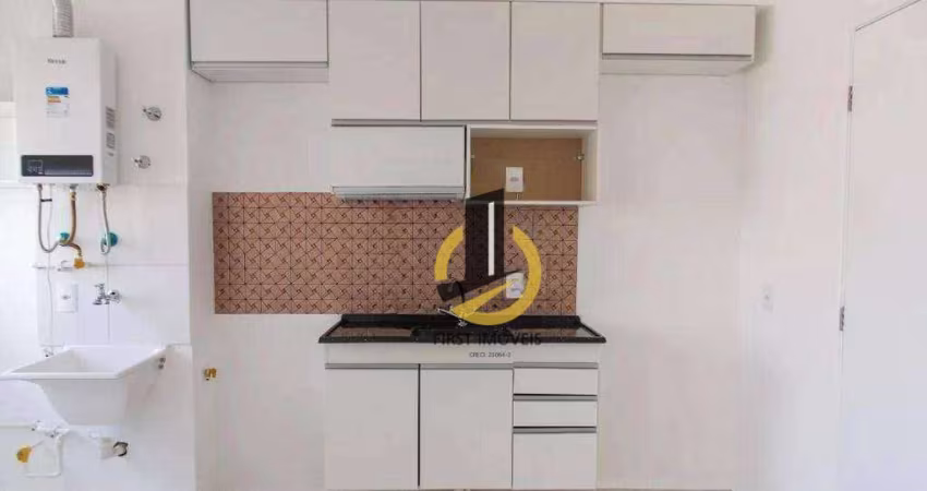 Apartamento à venda no Condomínio Aneri Cambuci - 38m² - 1 dormitório - sala ampliada - 1 vaga