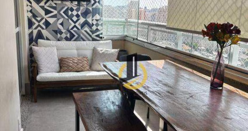 Apartamento à venda no Condomínio Ecolife Independência - 98m² - 3 dormitórios (2 suítes) - varanda envidraçada com churrasqueira - 3 vagas - Cambuci