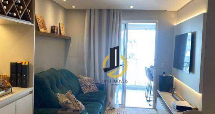Apartamento à venda no Condomínio Edifício Domani - 67m² - 2 suítes - varanda gourmet - 1 vaga - em São Bernardo do Campo