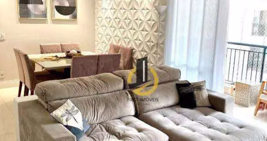Apartamento à venda no condomínio auge home resort - 106m² - 3 dormitórios (1 suíte) - depósito - 2 vagas - em são bernardo do campo