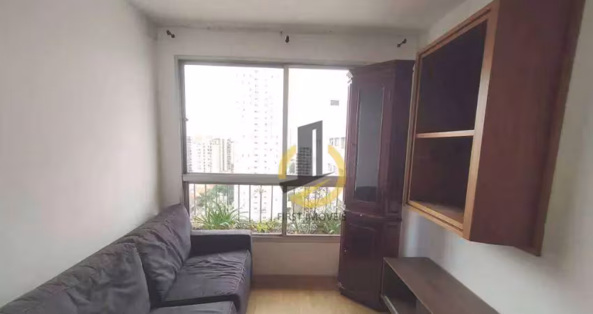 Apartamento para locação no Condomínio Maria Fernanda - 38m² - 1 dormitório - 1 banheiro - armários planejados - 1 vaga - no Ipiranga