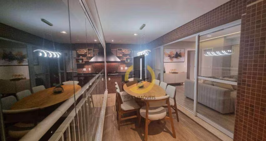 Apartamento à venda no Edifício Helbor Family Garden - 127m² - 2 dormitórios (2 suítes) - Varanda gourmet - 2 vagas - em São Bernardo do Campo