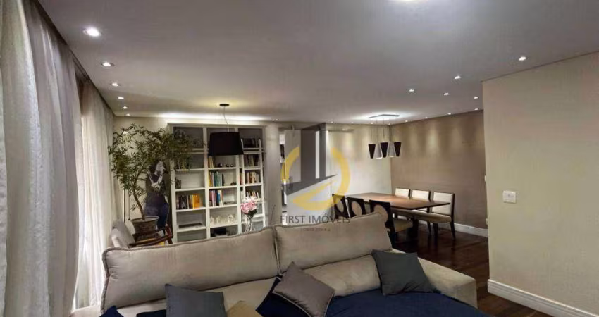 Apartamento à venda no Condomínio Auge Home Resort - 147m² - 3 suítes - varanda com churrasqueira - depósito - 2 vagas - em SBC