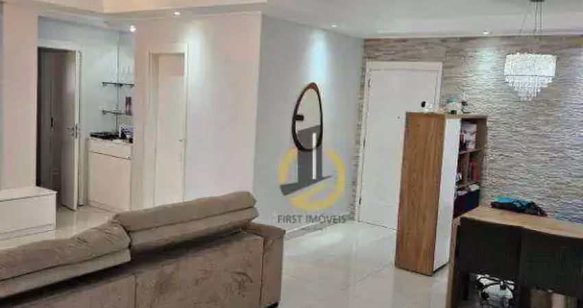 Apartamento à venda no condomínio auge home resort - 147m² - 3 suítes - varanda com churrasqueira - depósito - 2 vagas - em sbc