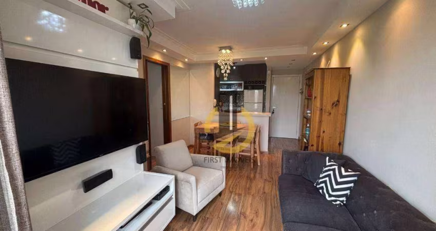 Apartamento à venda no Residencial Tropical - 2 dormitórios - 1 banheiro - 1 vaga - Varanda - em São Bernardo do Campo